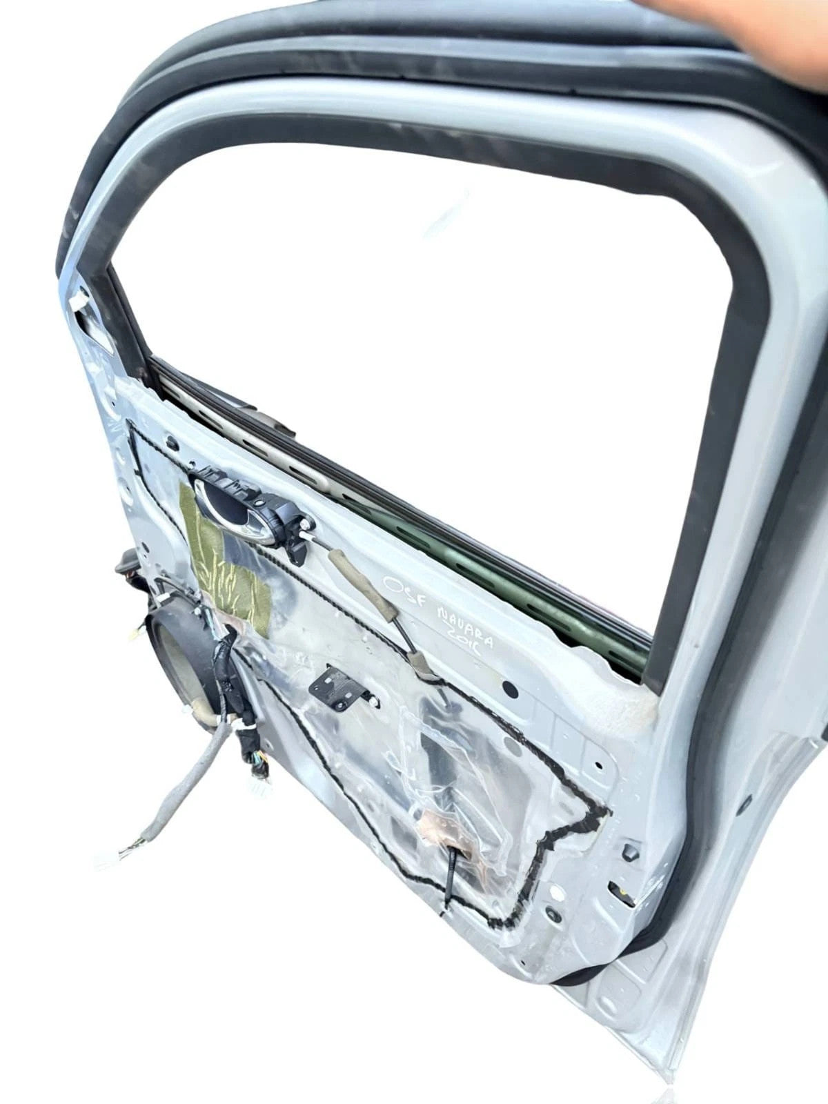 Nissan Navara NP300 D23 2016-2021 OSF Driver Door Silver KL0 Free P&P H01004JKAA