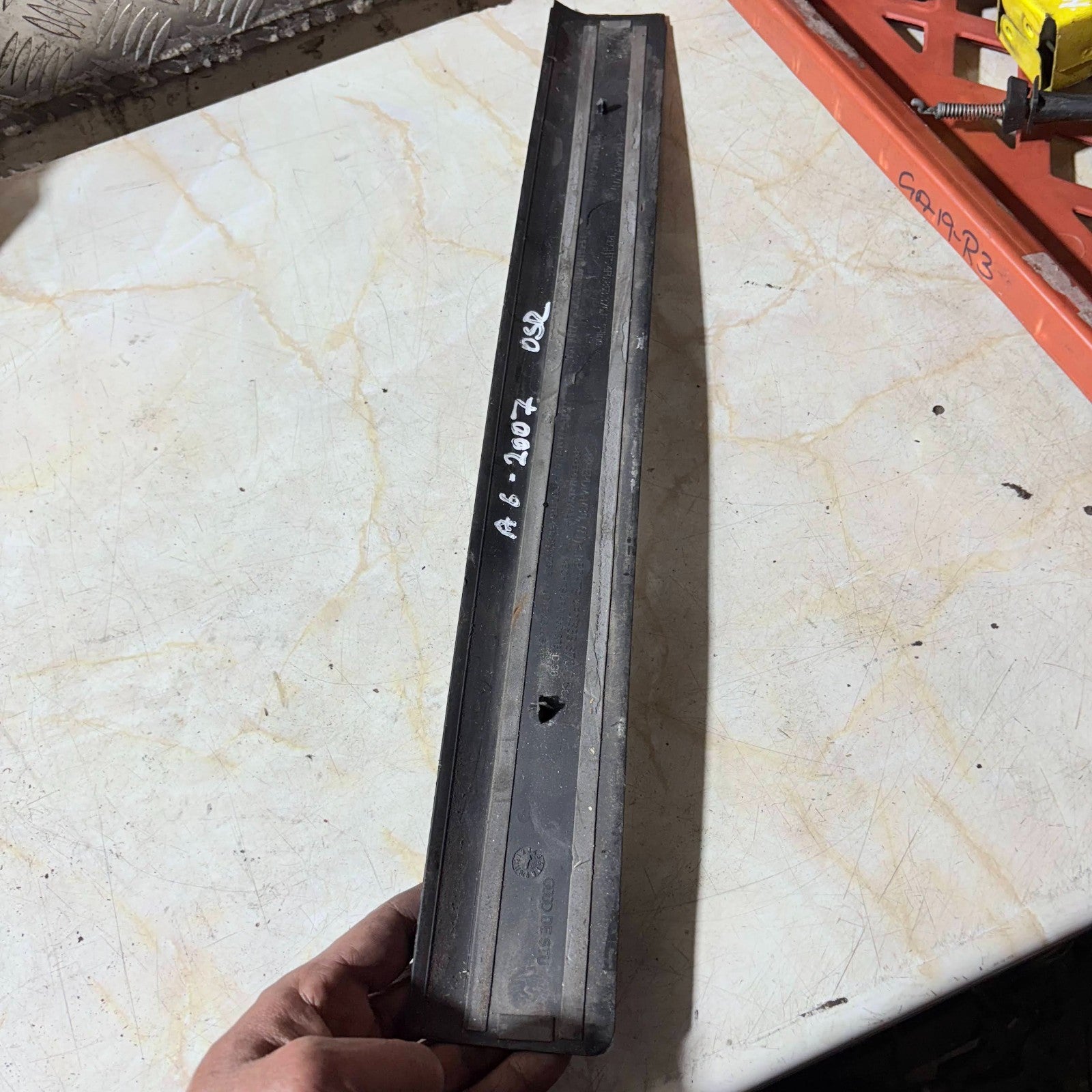 Audi A6 C6 2005-2011 Rear Right Door Sill Scuff Plate 4F0853376C