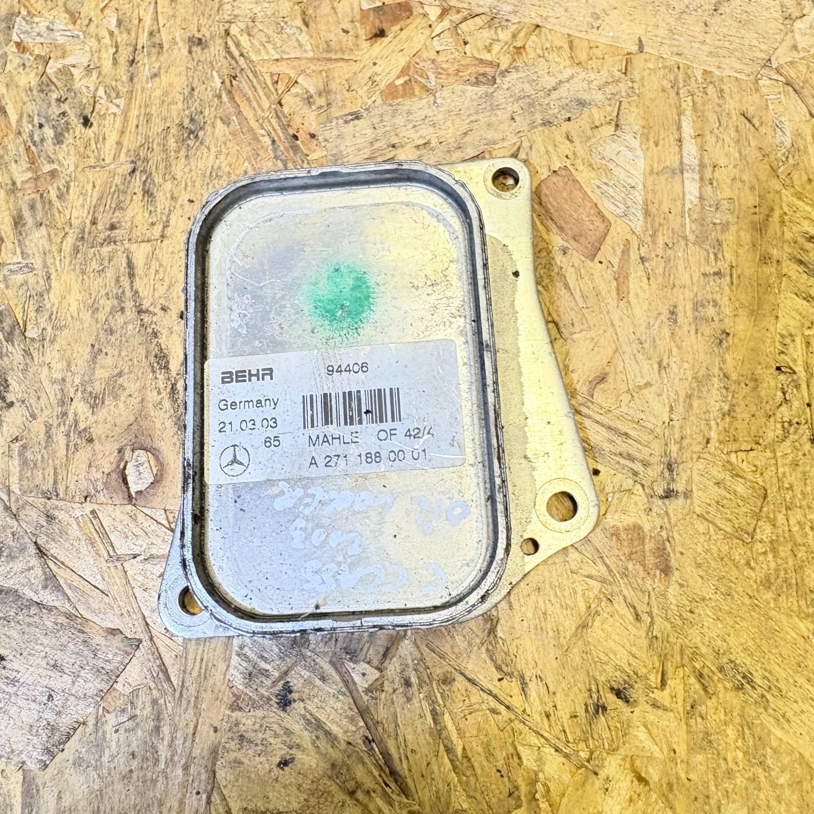 A2711880001 RADIATOR OIL COOLER (Oil Cooler) Mercedes-Benz C Class 2003