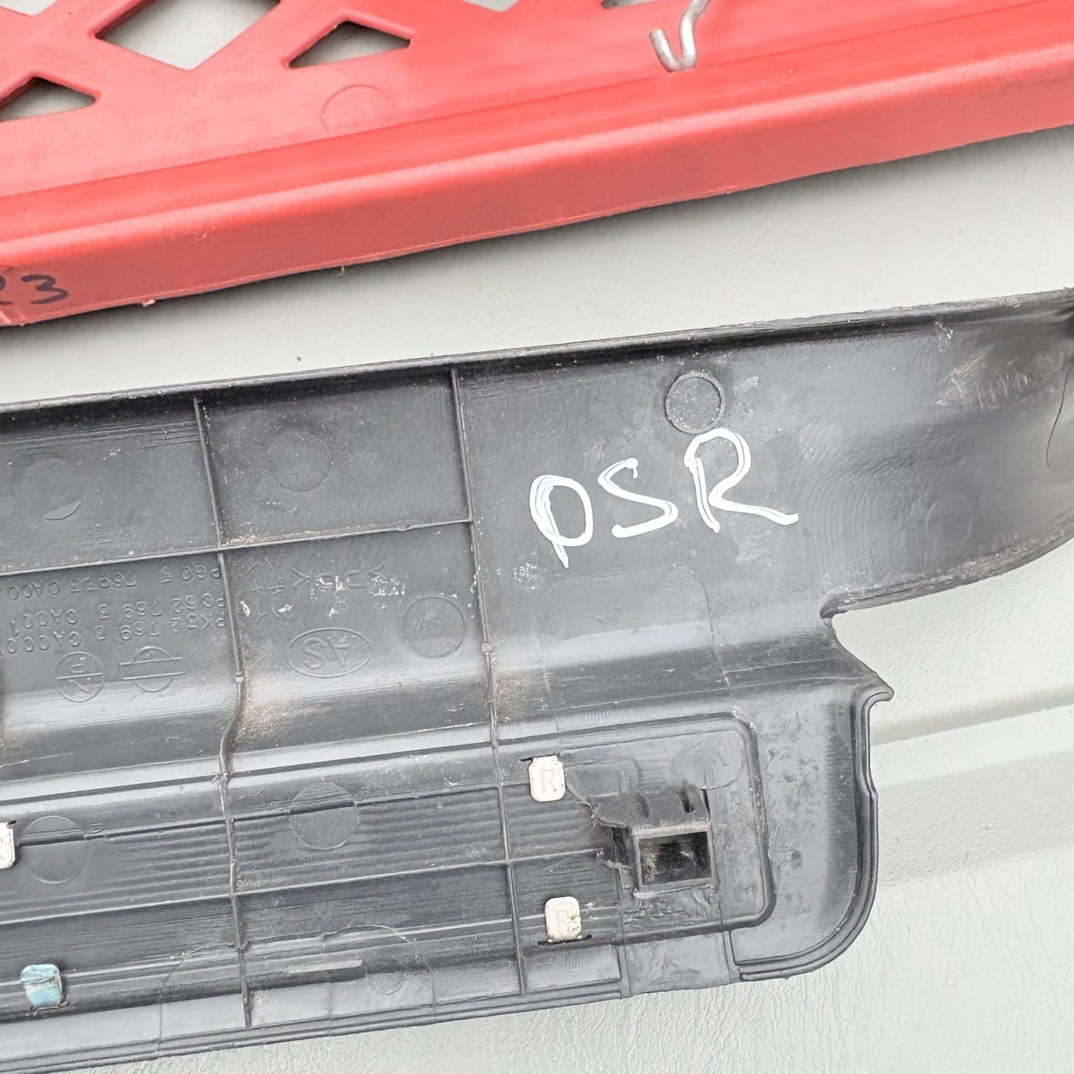 Fiat Stilo 2001-2007 5 Door Rear Right Door Sill Trim Scuff Plate 735276788