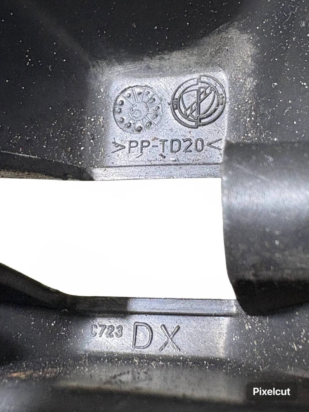 Fiat Doblo 2000-2010 Tailgate/Rear Door Lock Cover Trim Right 735296659