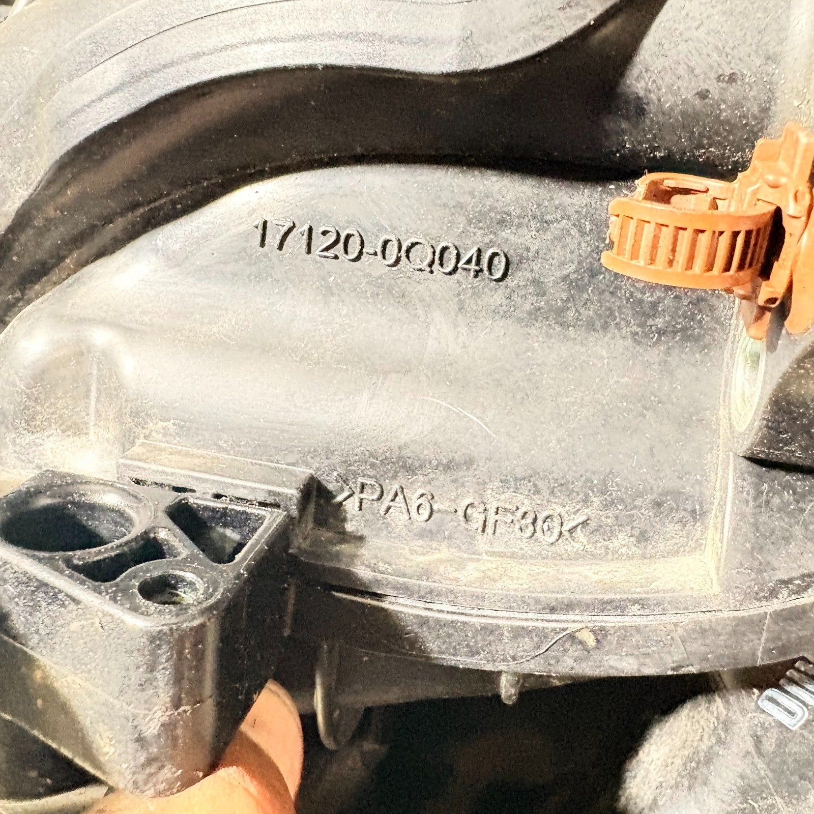 2017 PEUGEOT 108 ACTIVE 1L PET 1KR 5DR INLET MANIFOLD 17120-0Q040