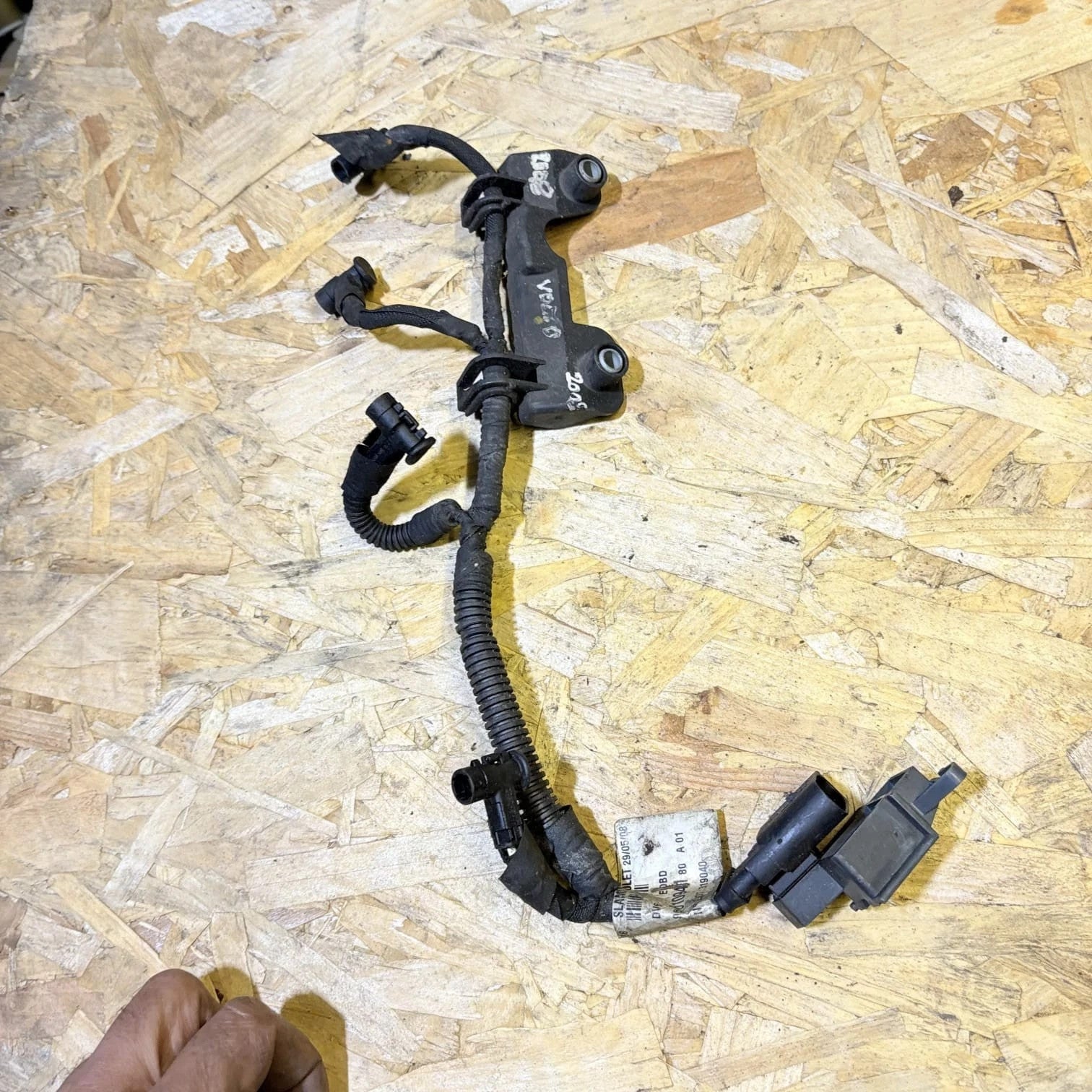 FORD FOCUS MK2/C-MAX/FIESTA 1.6 DIESEL TITANIUM 2008GLOW PLUG WIRING LOOM 610941