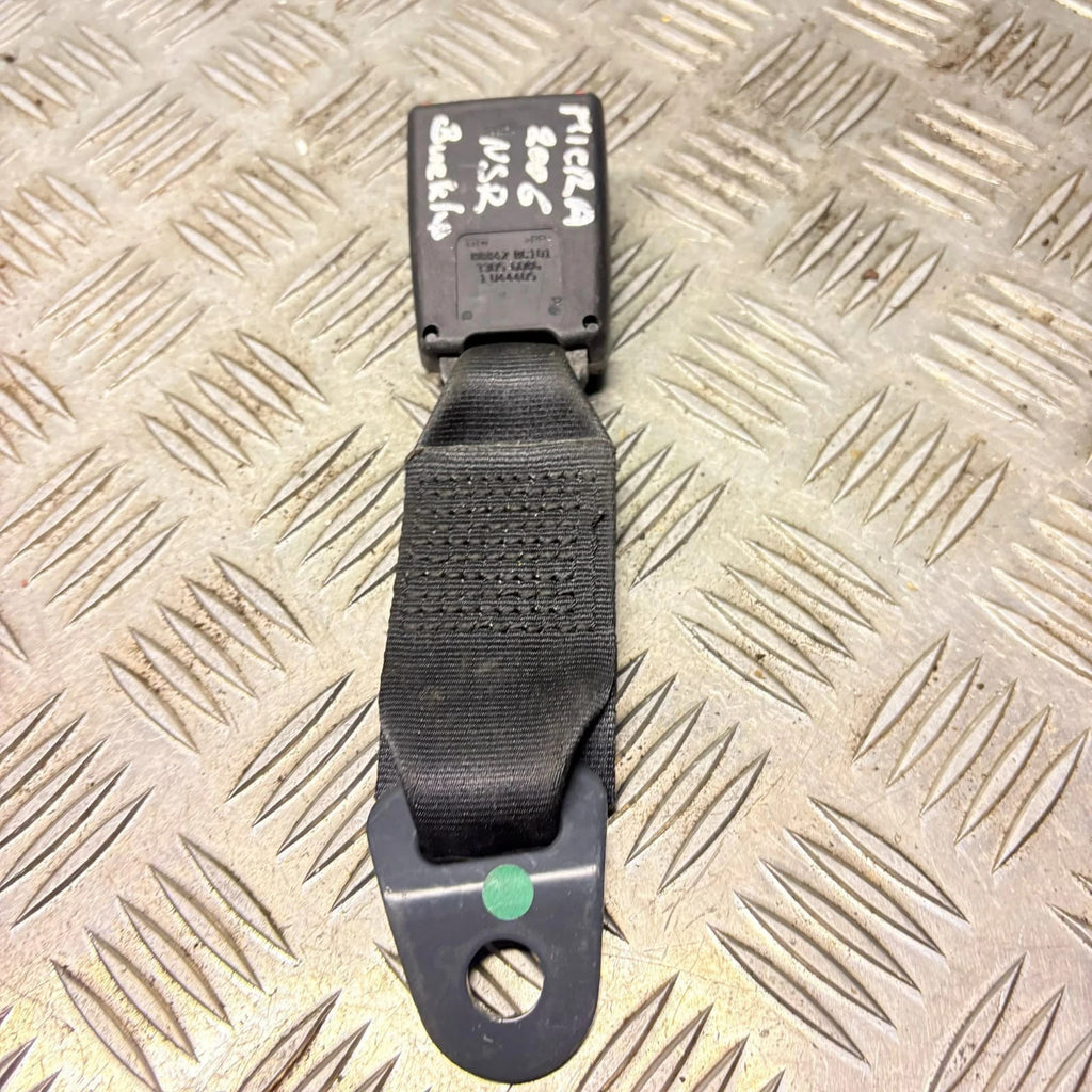 NISSAN MICRA C+C 06 O/S RIGHT SEAT BELT BUCKLE ANCHOR 33056086 88842BC101 2006