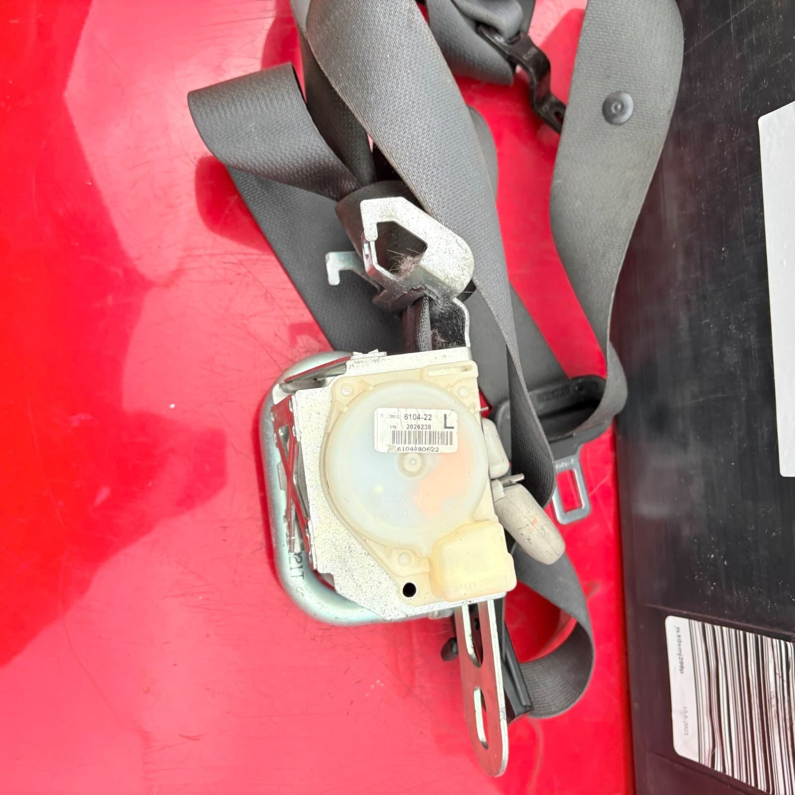 CHRYSLER 300C SEAT BELT FRONT LEFT PASSENGER SIDE 2017 2026238 MK1