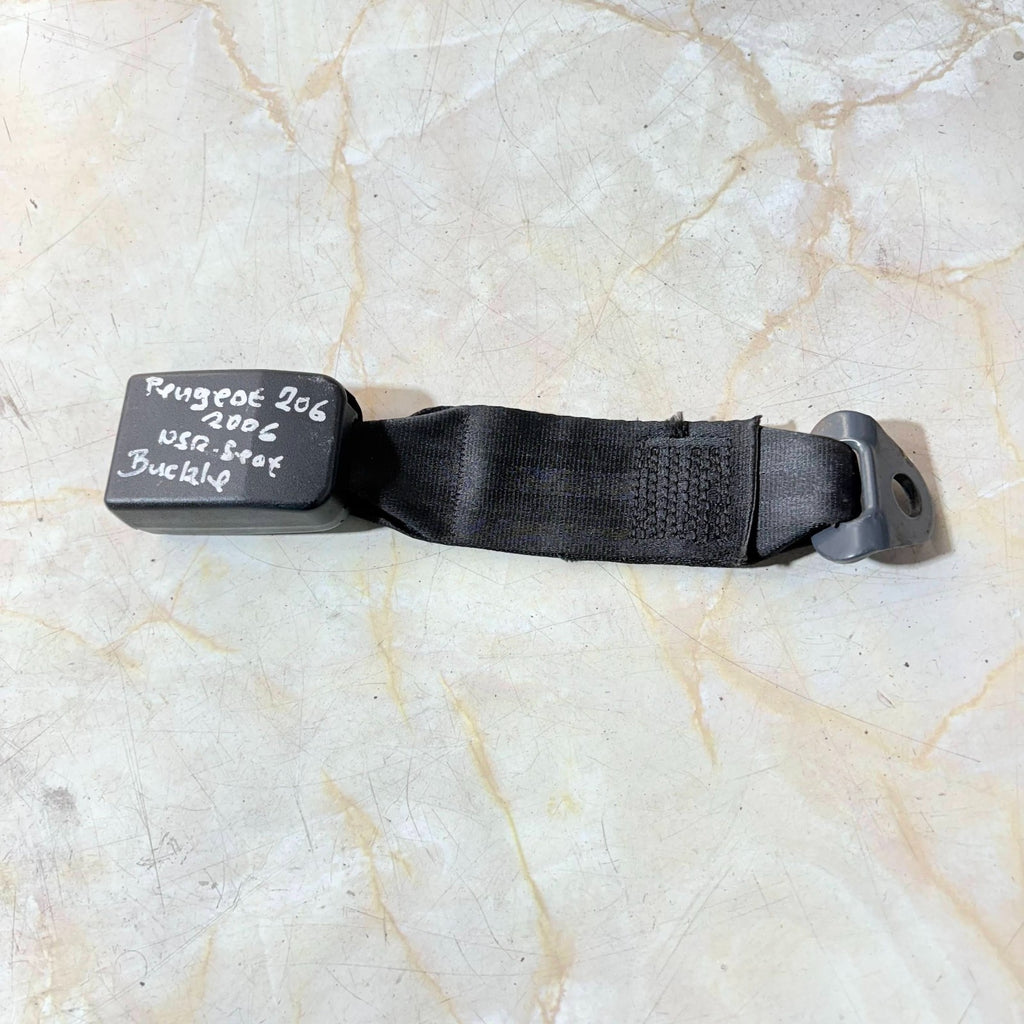 PEUGEOT 206cc 2006 LEFT REAR SEAT BELT BUCKLE LAP BELT CLASP