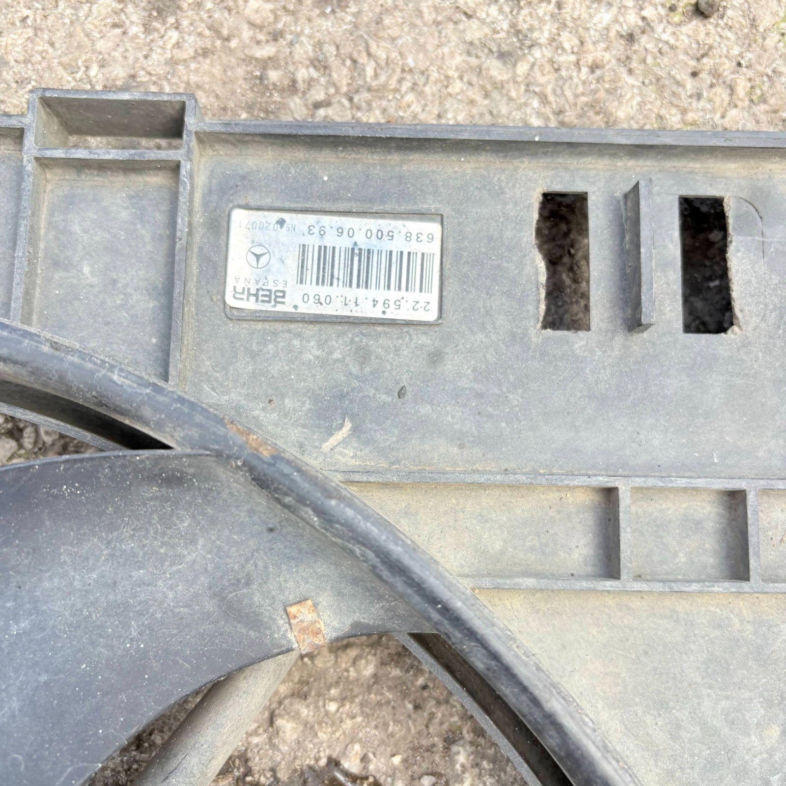 Mercedes Vito W638 Radiator Fan Diffuser Shroud 108 110 CDI 1996-03