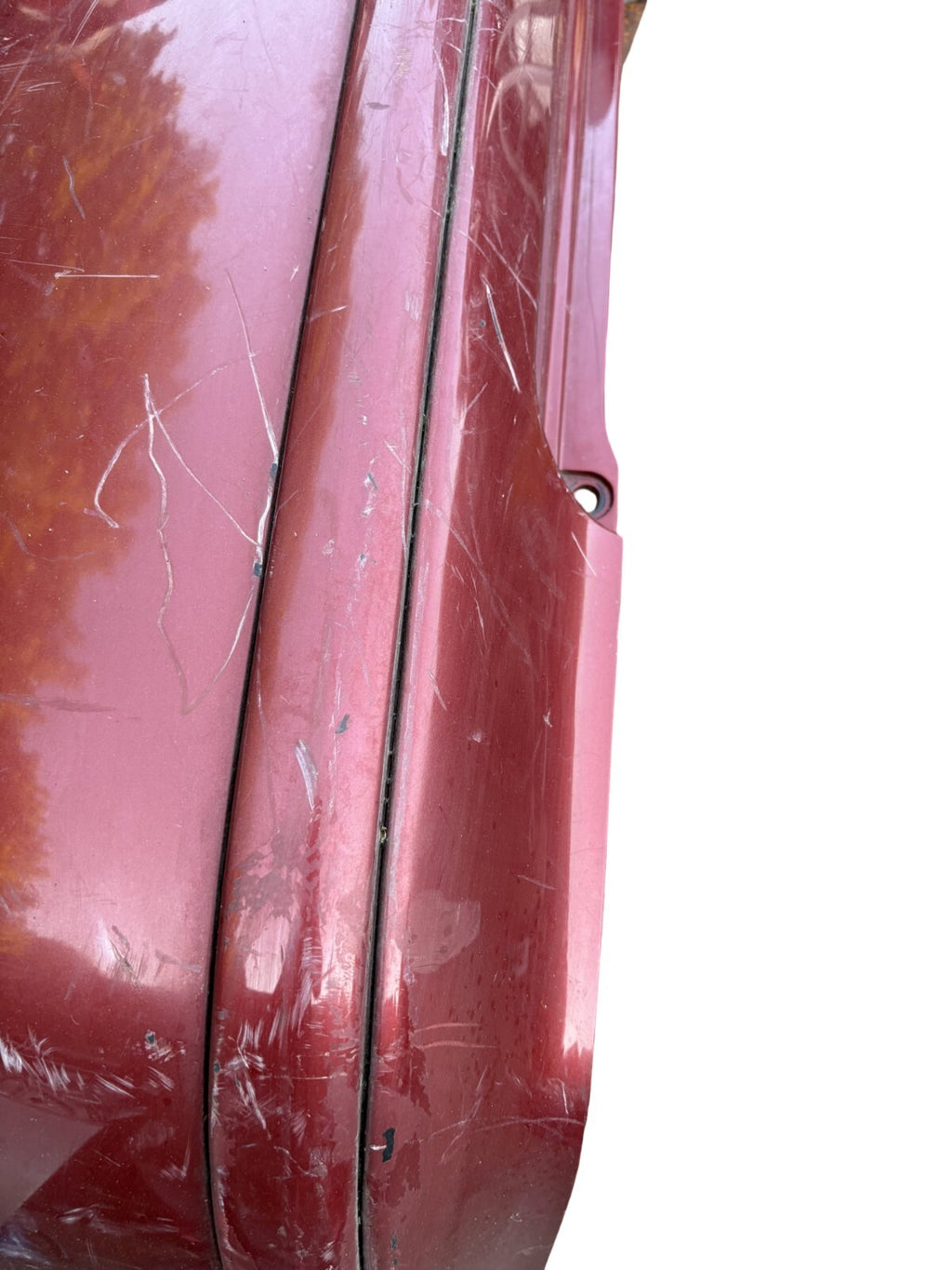 1876 3C16 1999-2001 VW POLO MK5 REAR BUMPER 6N0807421E