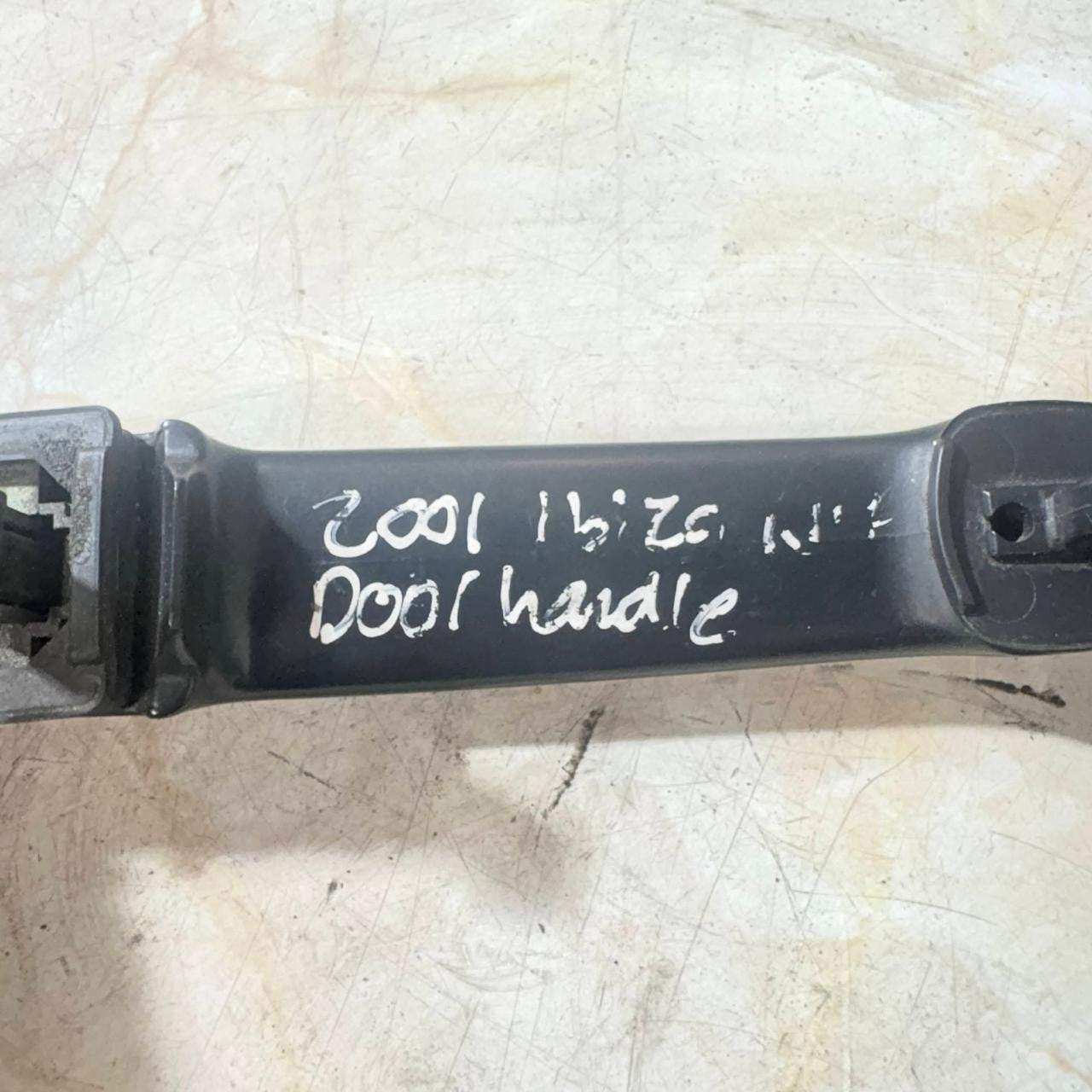 SEAT Ibiza/Cordoba 6K 1999-2002 Rear Exterior Door Handle Black 6K4839205C3FZ