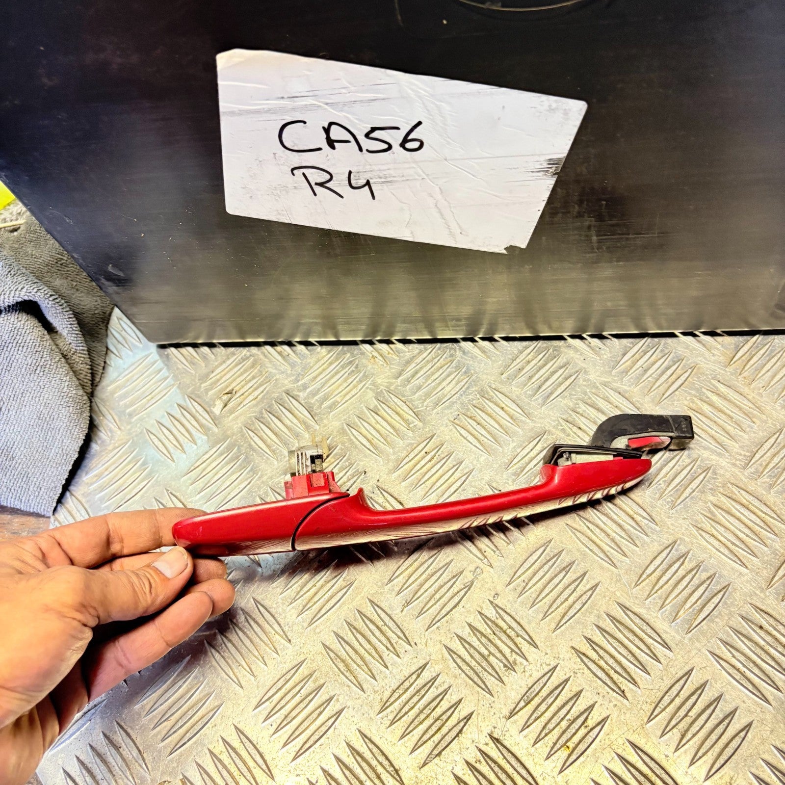Mazda Rx8 192ps 4dr Coupe NSF Door Handle Exterior Red