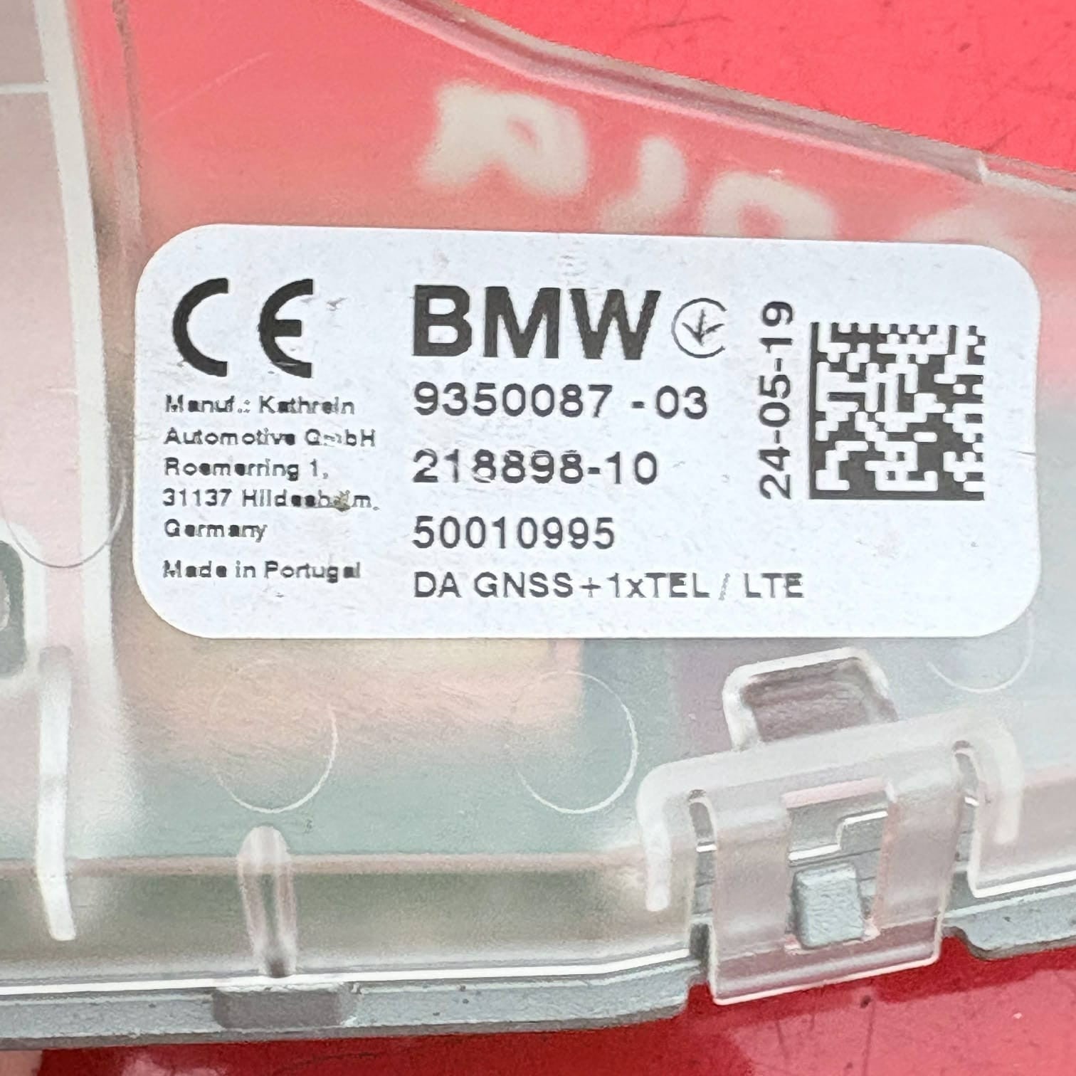 BMW 3 SERIES F30 2019 ANTENNA AERIAL ROOF SHARK FIN 9350087-03