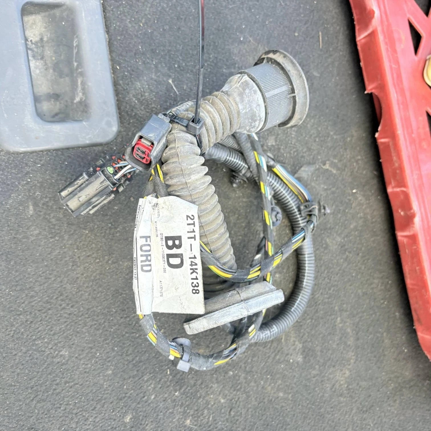 FORD TRANSIT CONNECT 2002-2013 FRONT LEFT DOOR WIRING LOOM HARNESS 2T1T-14K138