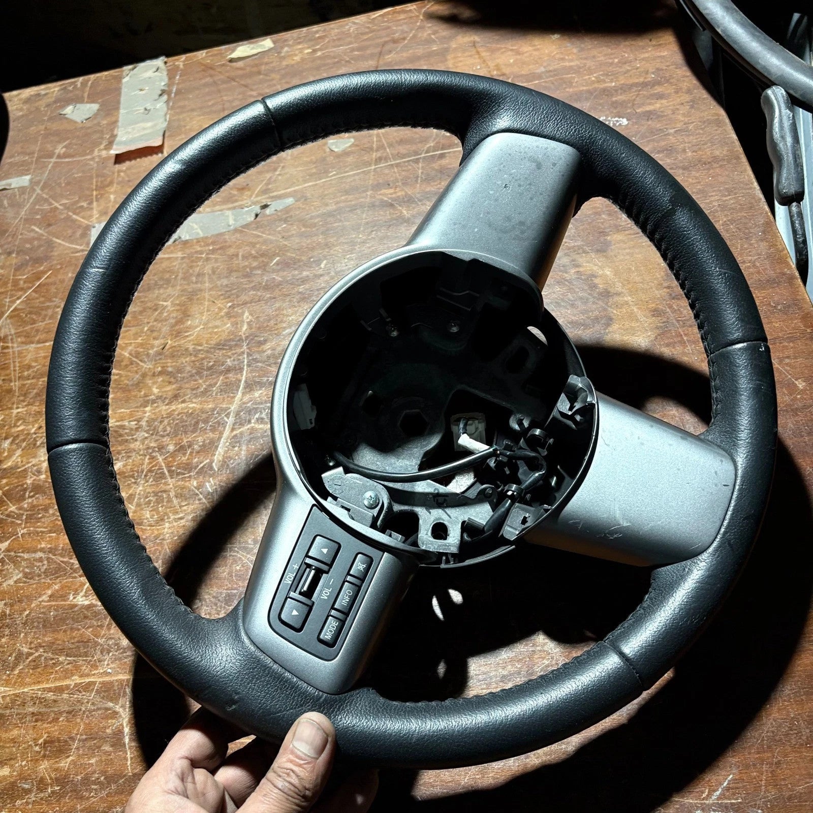 Mazda 2 DE 2007-2014 Multifunction Steering Wheel & Audio Controls K0273 3 Spoke