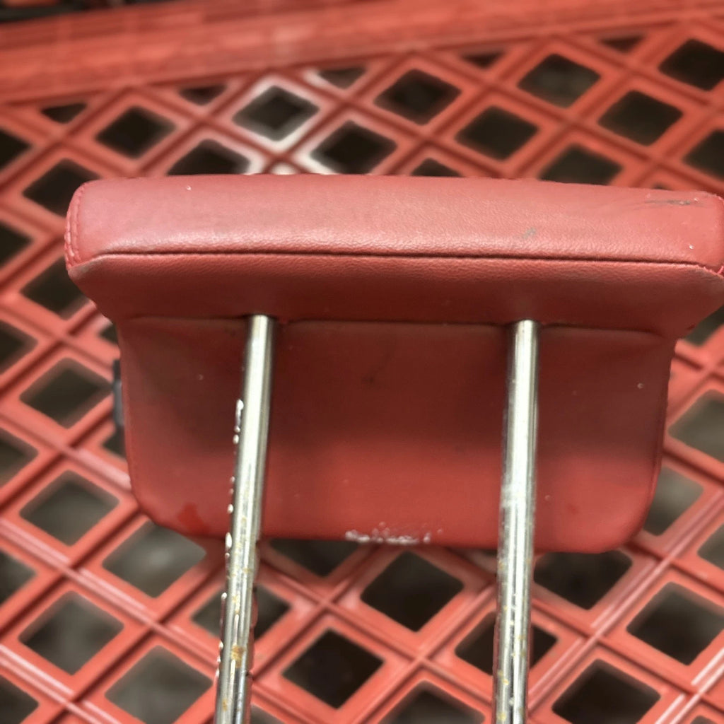 Fiat 500 312 2007-2020 Rear Seat Headrest Head Rest Red Leather