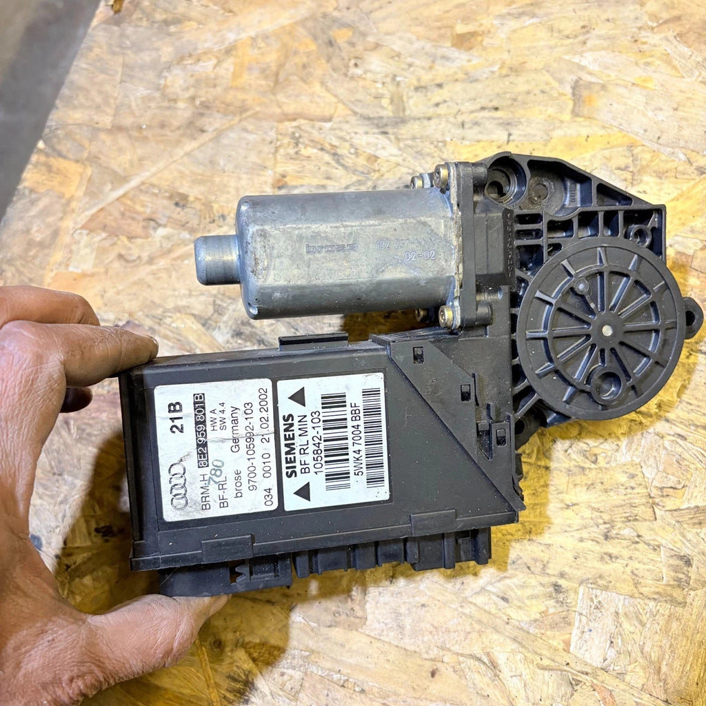 Audi 2002 Convertible Window Regulator Motor Front Left 8E2959801B