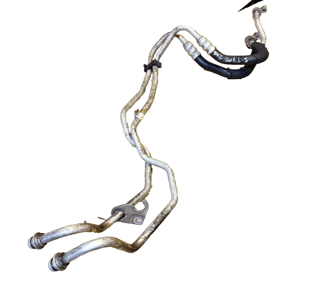 Jaguar S-Type 2.7D V6 Diesel A/C Air Con Pipe Hose Line Assembly 2004-2007