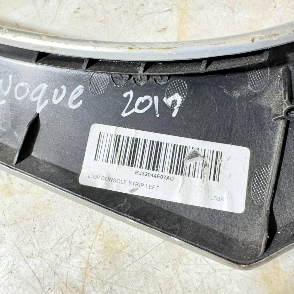 2017 LAND ROVER RANGE ROVER EVOQUE L538 Center Console Trim BJ32044E07AD NSF