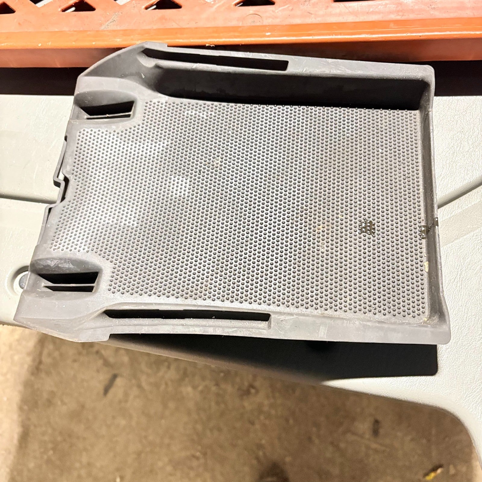 VOLVO V50 2004-2012 Glove Box Rubber Mat Tray Insert Charcoal 30755058