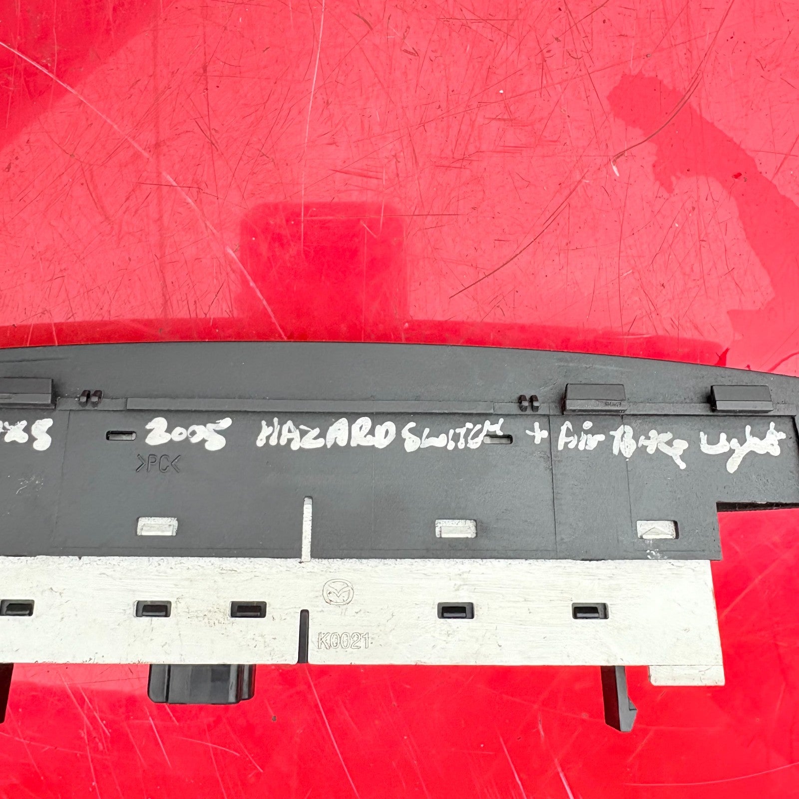 MAZDA MX5 2005 HAZARD SWITCH/BUTTON