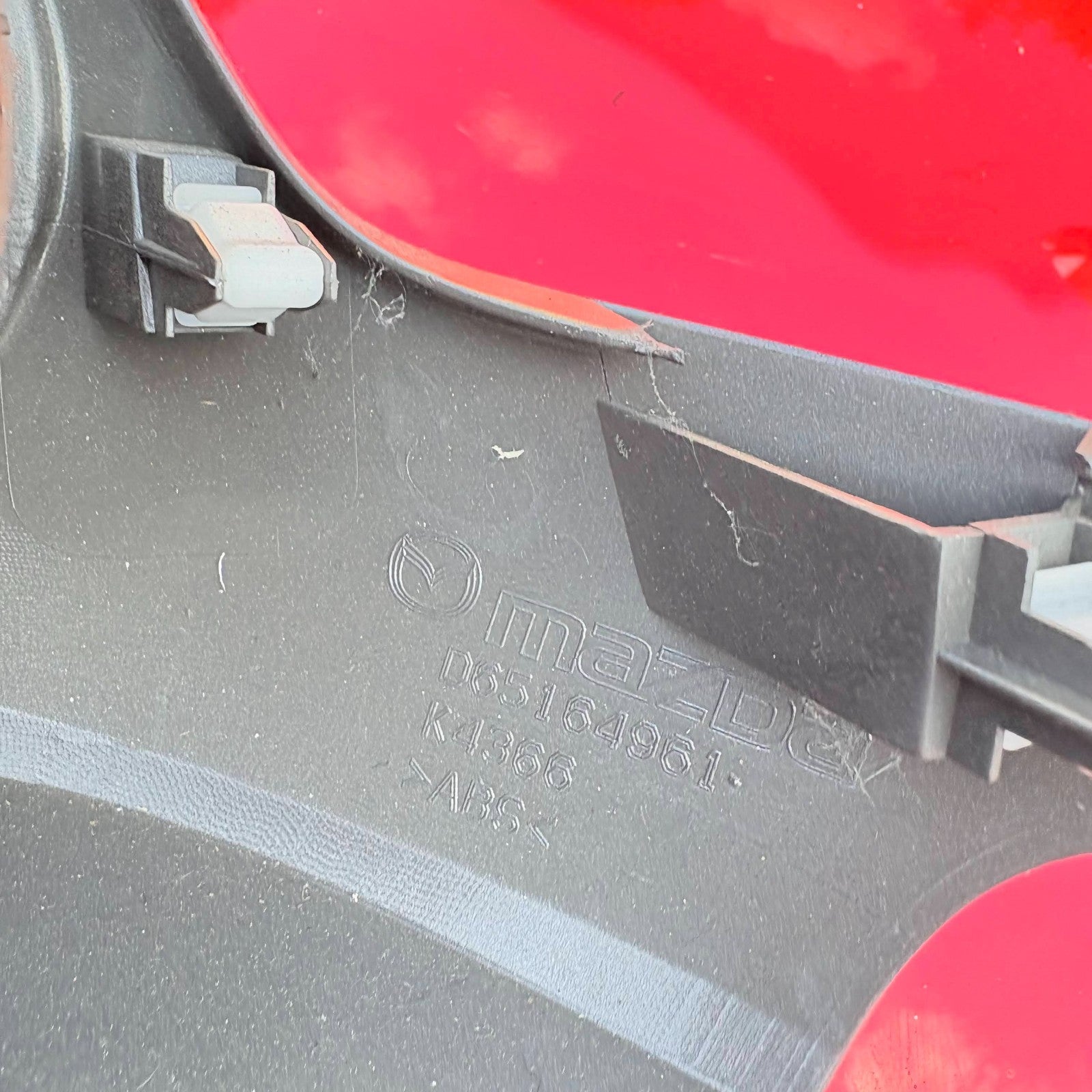 Mazda 2 MK2 2007-14 Passenger Front Left Side Dashboard Air Vent Trim D65164961