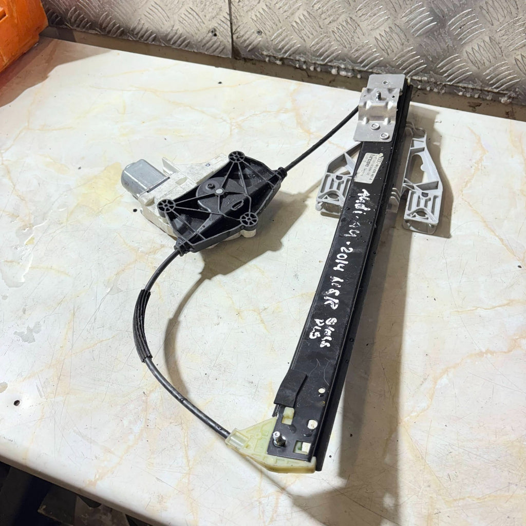 AUDI A4 REAR LEFT PASSENGER SIDE WINDOW REGULATOR 8K0 959 811 A 2014
