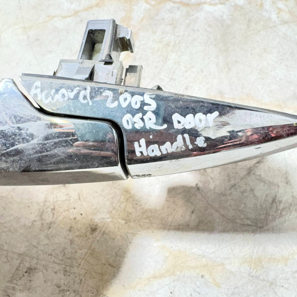 HONDA ACCORD MK7 2003-2008 OFFSIDE DRIVER'S RIGHT REAR OUTER DOOR HANDLE