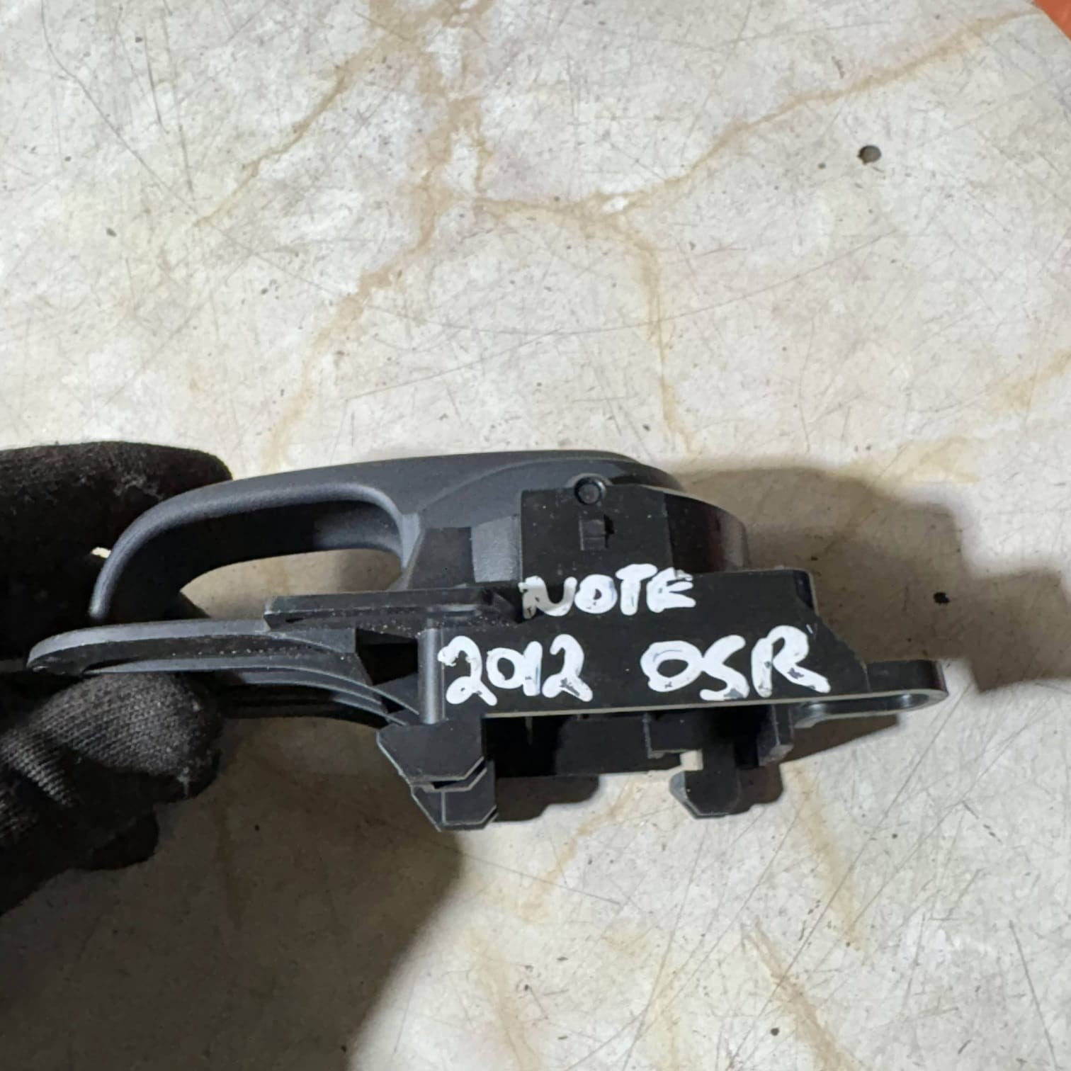 2012 NISSAN MICRA DOOR HANDLE DRIVER REAR SIDE 5010800006 OSR