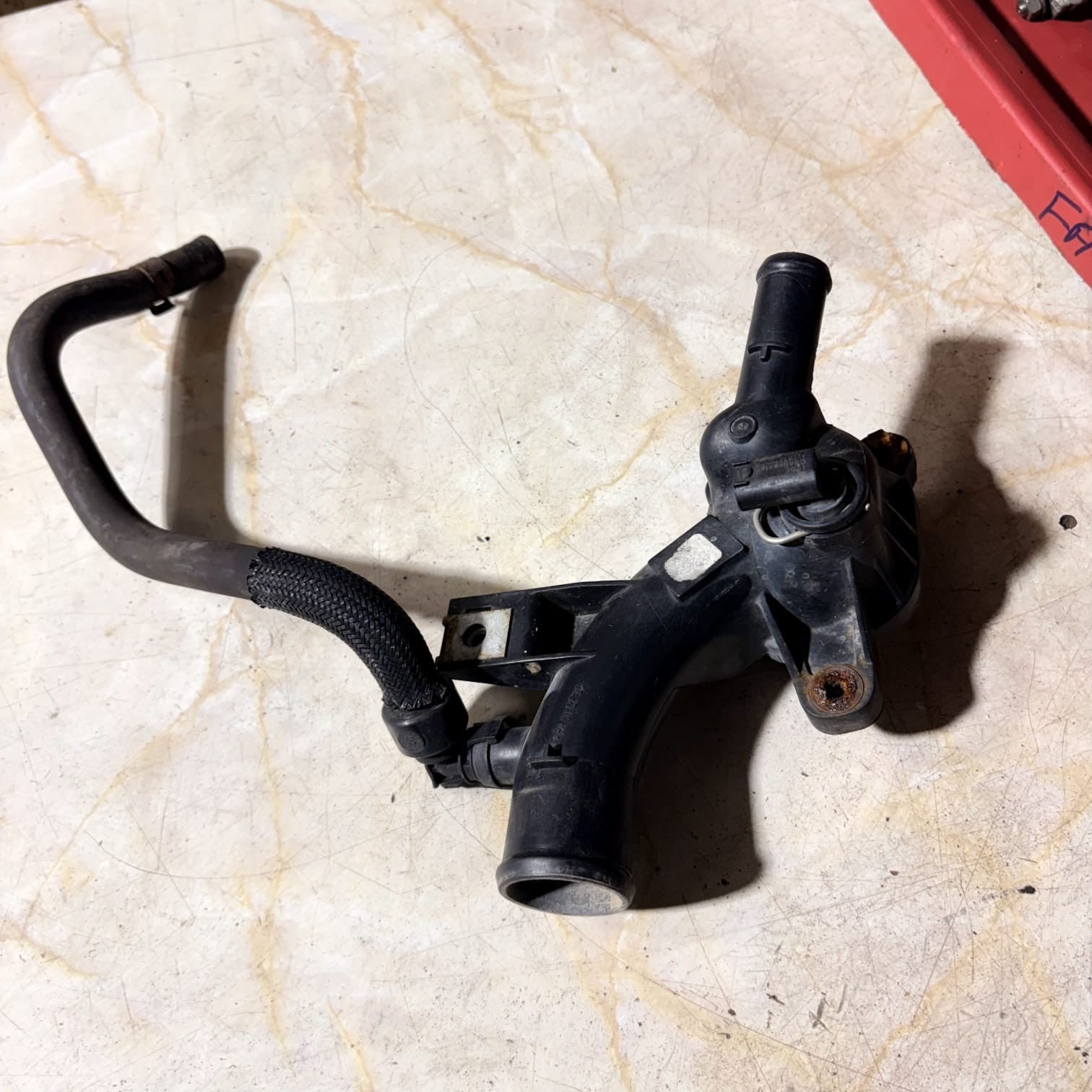 Vauxhall Corsa C 2000-2006 Petrol Thermostat Housing 0112016A