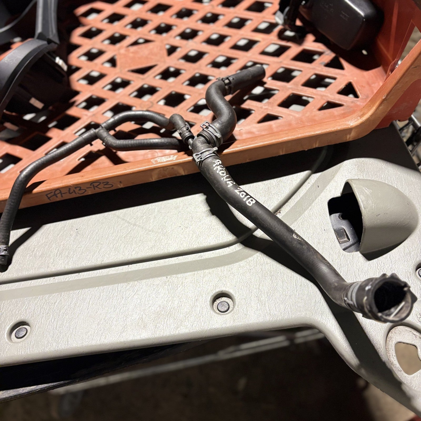 Seat Arona 2018 Diesel Engine Water Coolant Pipe Hose