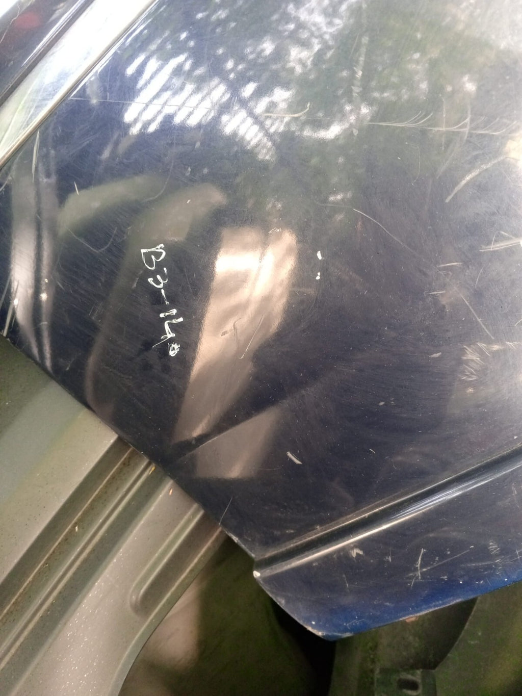 Rover 75 RJ Front Bumper Cover Blue 1999-03/2004 Pre-Facelift Fog/Indicator
