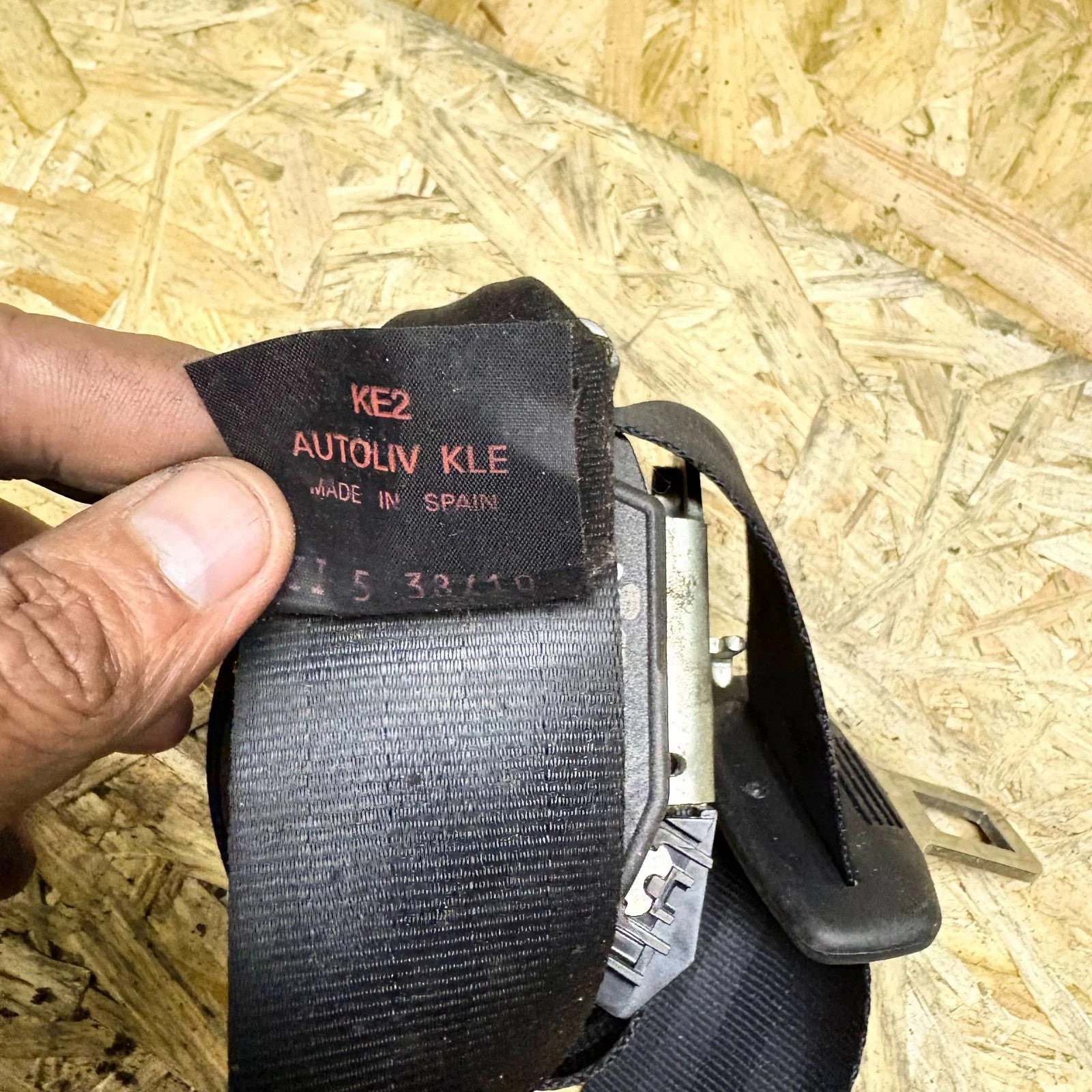 SEAT Leon Mk2 1P Passenger Rear Left Seat Belt Reel 1P0857805D 2009-2012