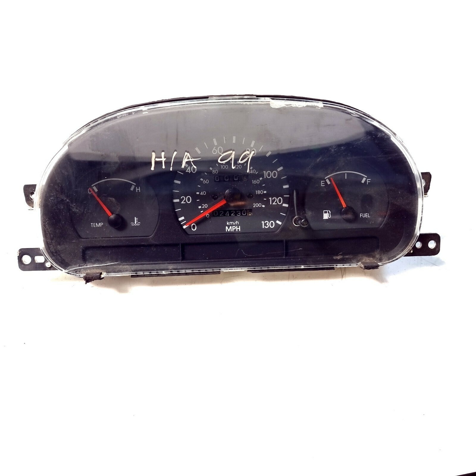 78803210 Hyundai Accent 1997 Petrol speedometer instrument cluster CLOCKS