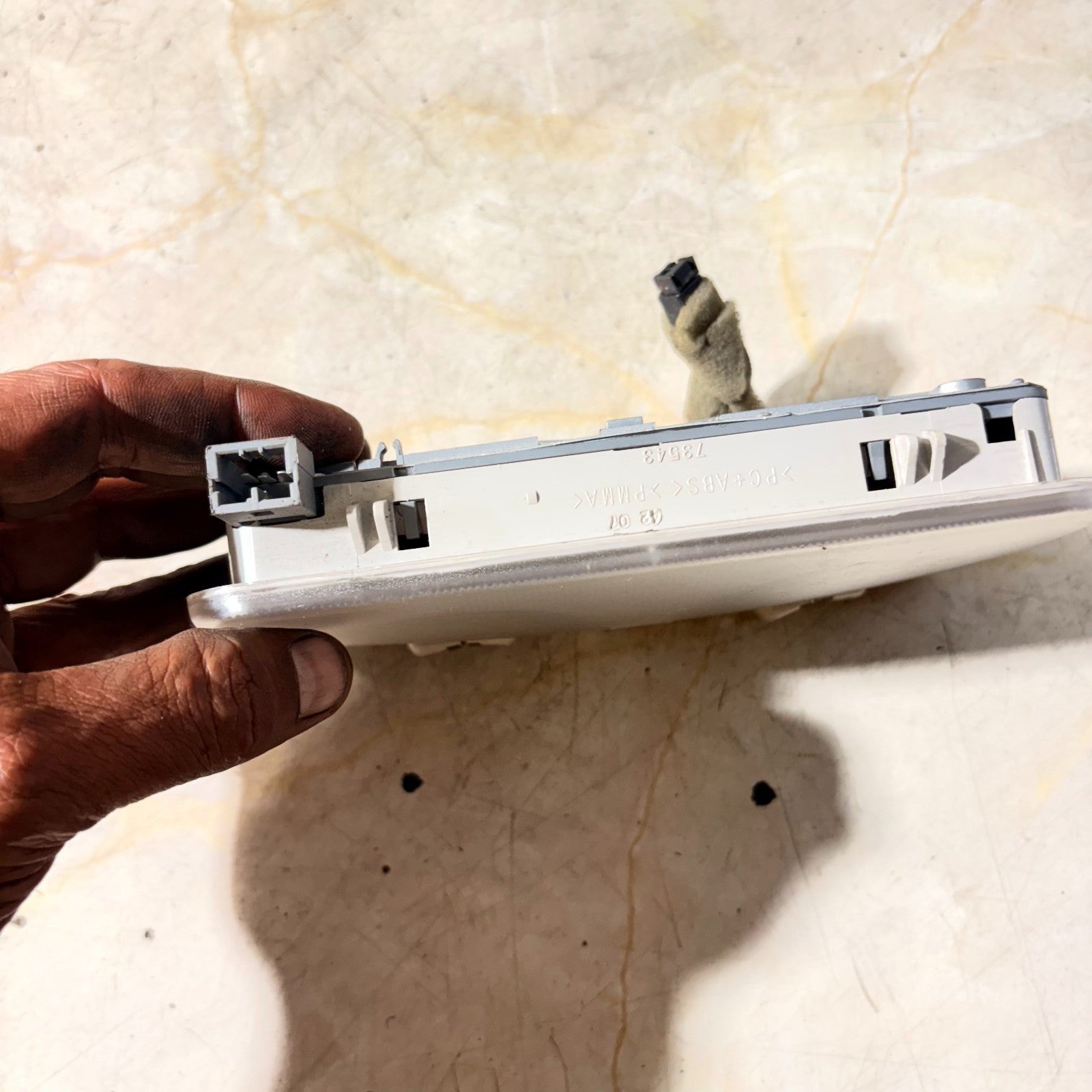 FIAT GRANDE PUNTO INTERIOR ROOF COURTESY LIGHT READING LAMP 1520400000 2005-200