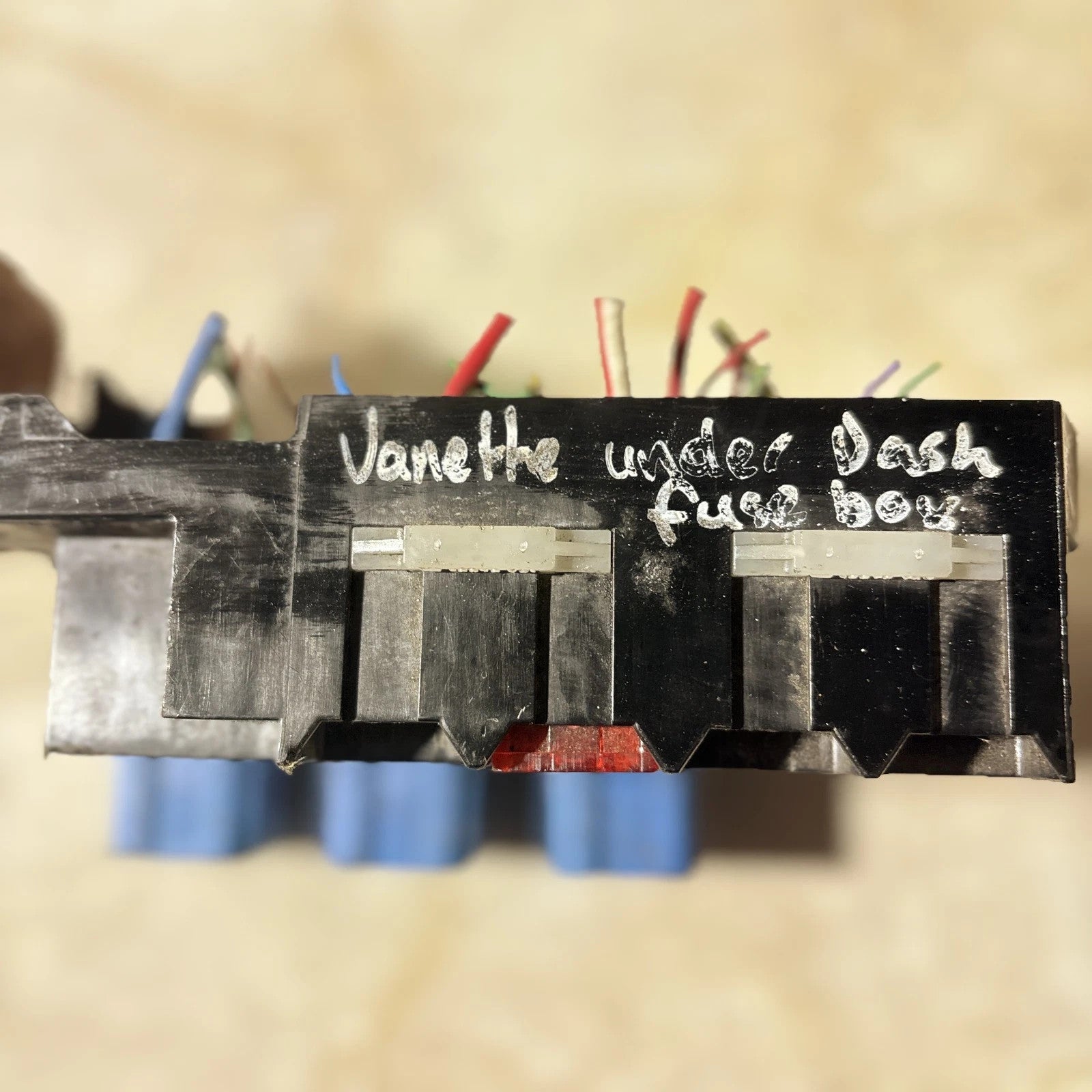 Nissan Vanette Under Dash Interior Fuse & Relay Box Standard Blade 1978-2007