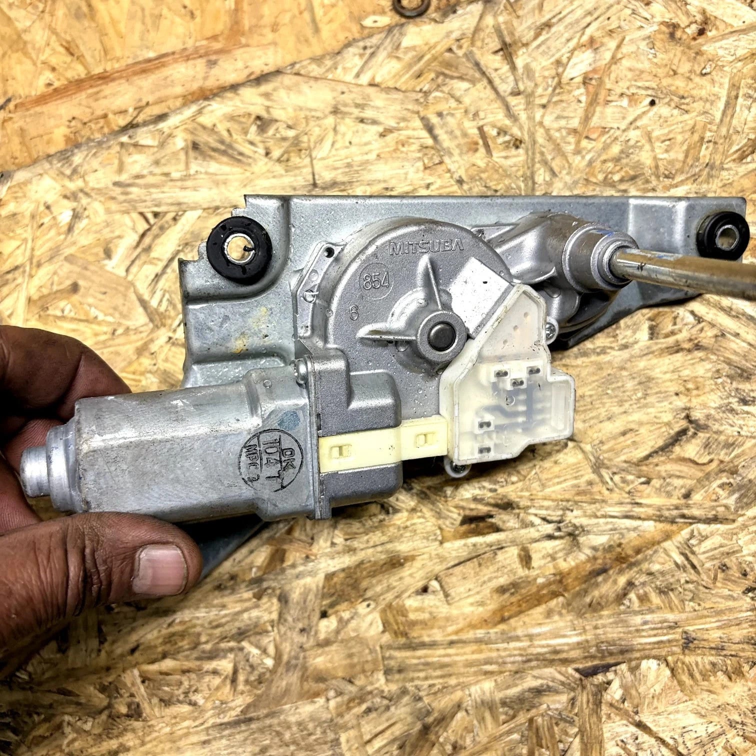 PROTON SAVVY 2012 REAR WINDSCREEN WINDOW WIPER MOTOR PW865773