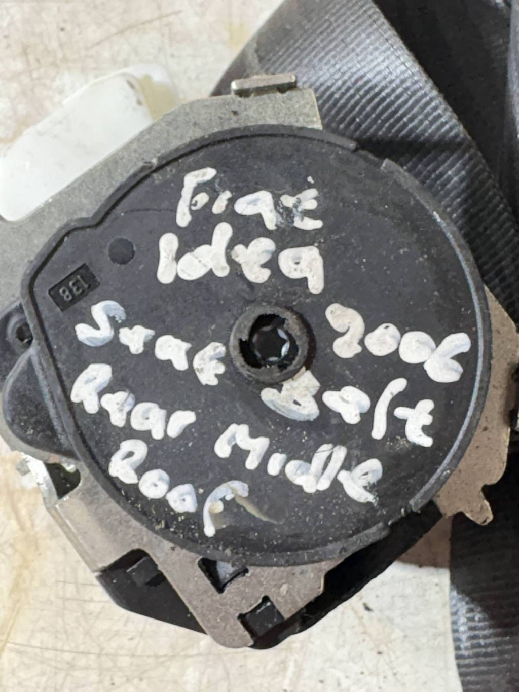 1001093N61 Seat belt-rear middle for Fiat Idea