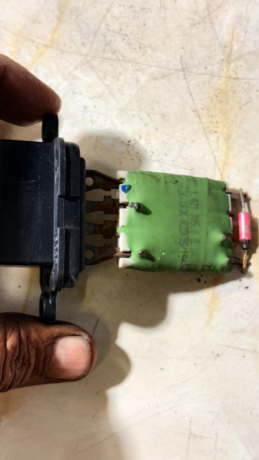 Blower Motor Resistor Heating Resistance Air Conditioner Fiat 500 2015