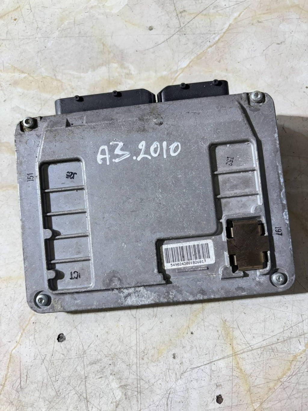 Audi A3 8P 8PA 1.6 MPI Engine ECU 06A906033JL 5WP40751 SIMOS 7PP Module