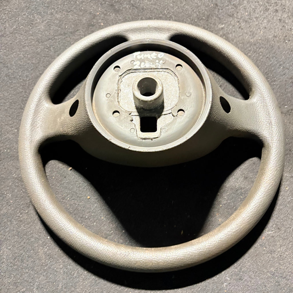 Fiat Punto Mk2 188 Steering Wheel Grey 3 Spoke TRW 1351C510 1999-2012