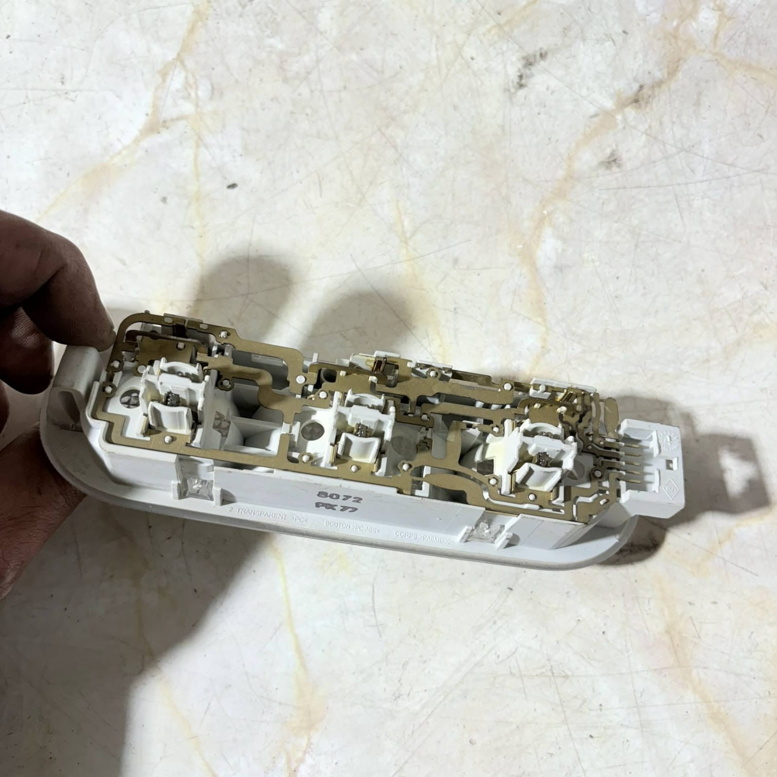 NISSAN QASHQAI J10 2008 REAR INTERIOR LIGHT WITH CONNECTOR