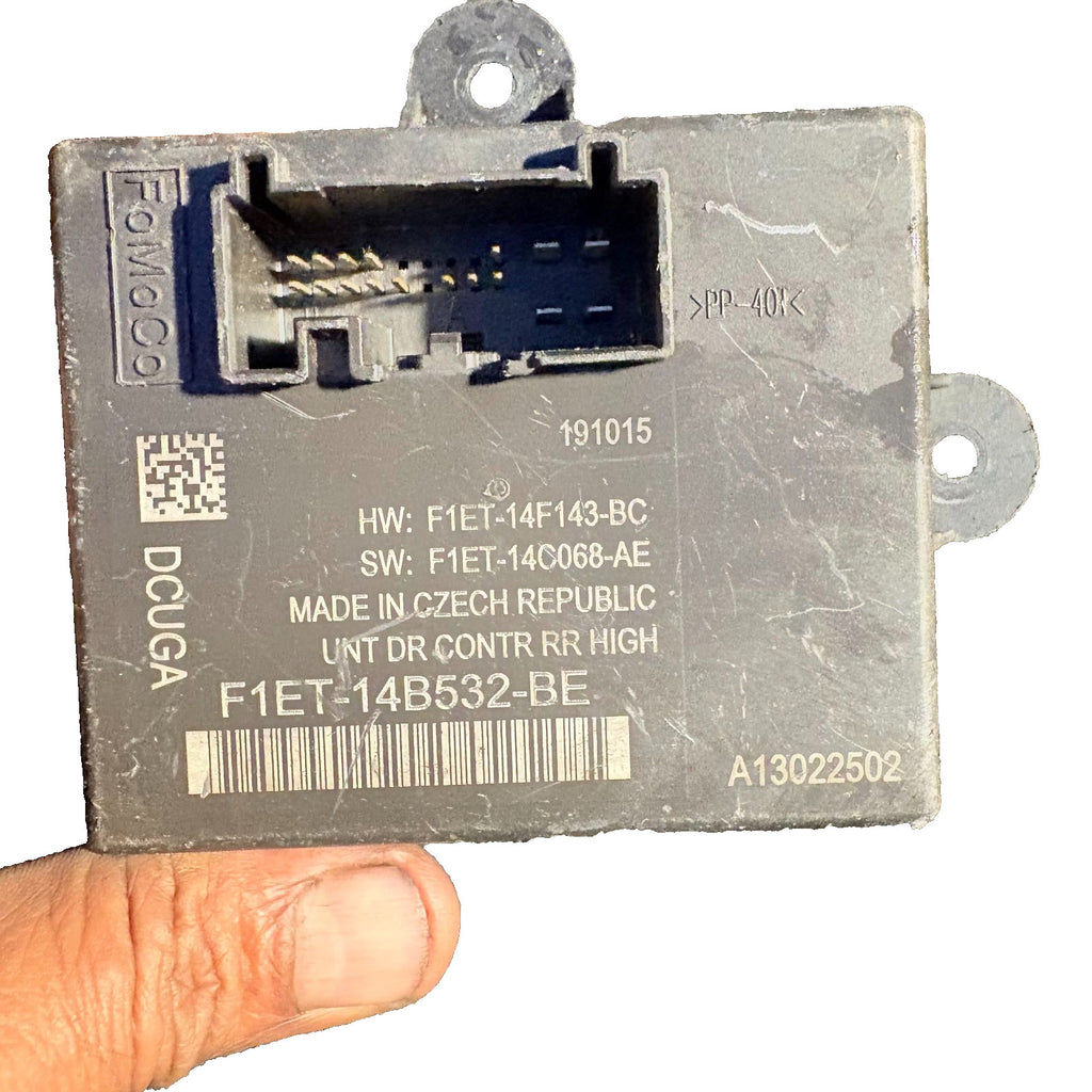 Ford Focus Mk3 2015-2018 Rear Left Door Window Control Module F1ET-14B532-BE