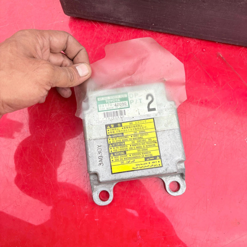 2001 TOYOTA RAV 4 AIRBAG ECU CONTROL MODULE 89170-42090