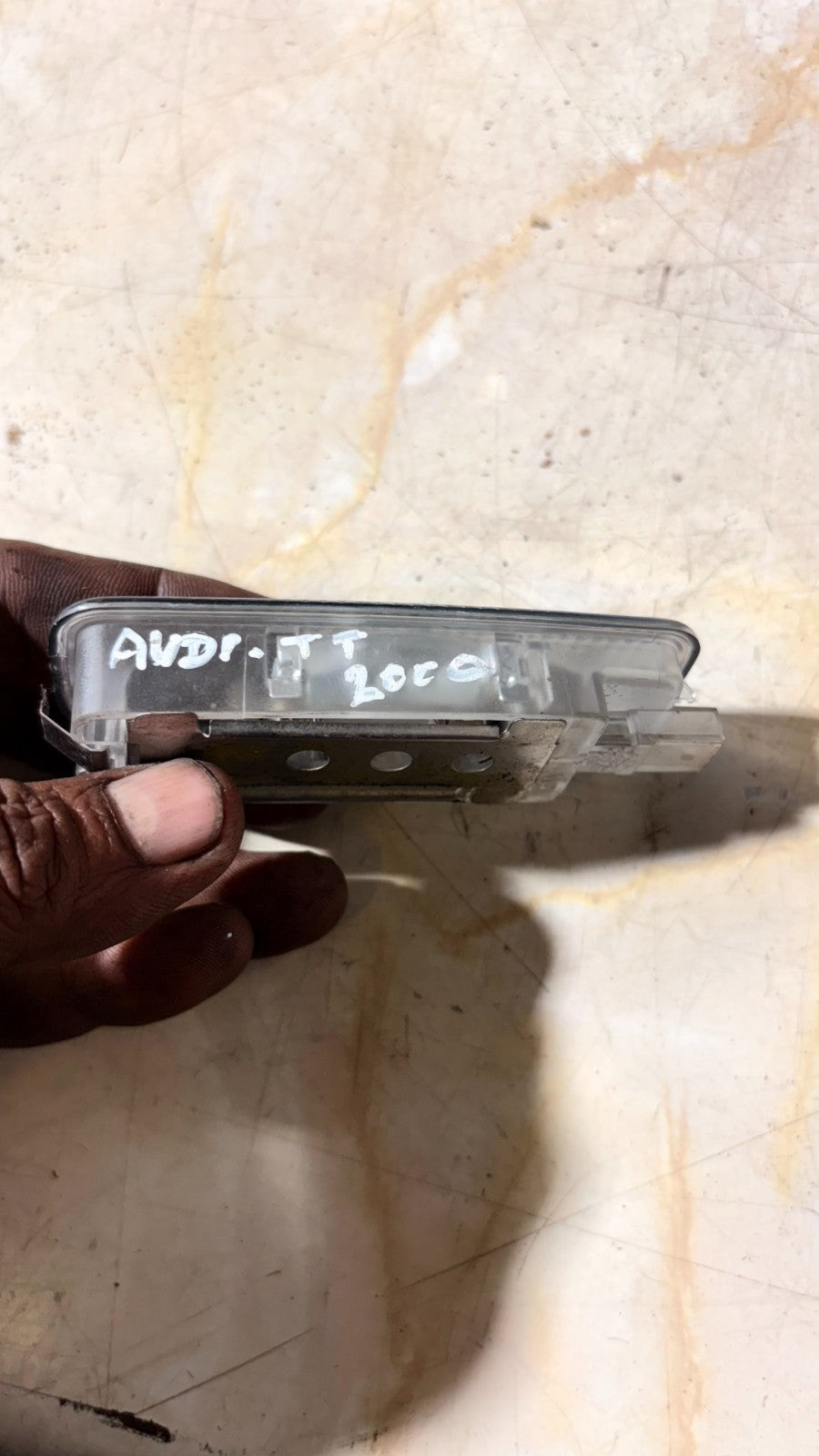 AUDI TT 2000 INTERIOR SUNVISOR LIGHT