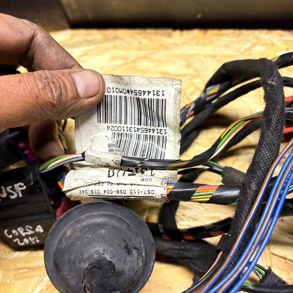 Vauxhall Corsa D 2009-2014 Front Passenger Door Wiring Loom 13239688