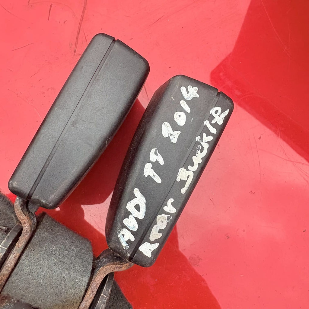 VW Passat 2012-2022 Rear Left+Centre Seat Belt Double Buckle 561857739