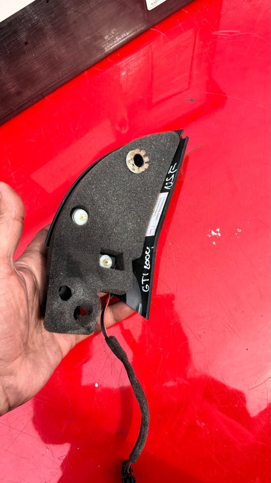 VW Golf GTI 2004 Front Left Door Speaker with Trim 1k0 837 973 k