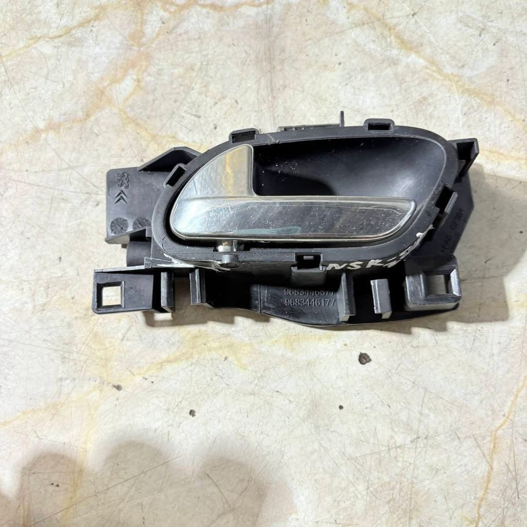 Citroen C3 Mk2 2002 Passenger Rear Interior Door Handle 9683446177 NSR