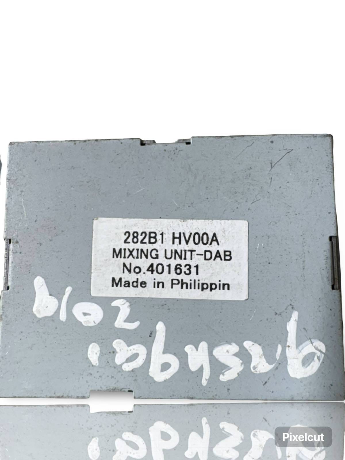 NISSAN QASHQAI J11 2017-19 DAB MIXING UNIT 282B1HV00A