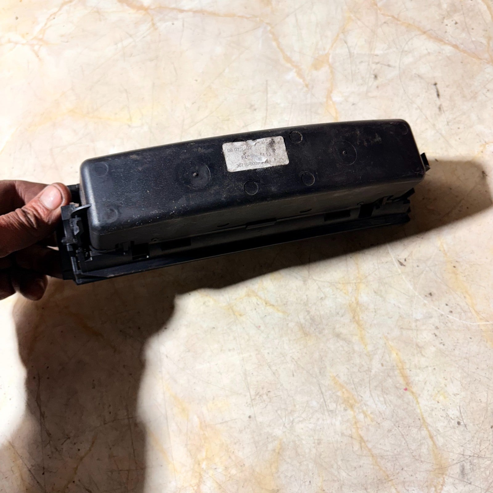 BMW E46 3 SERIES 320D 2002 BLACK DASHBOARD STORAGE COMPARTMENT 51168196115121451