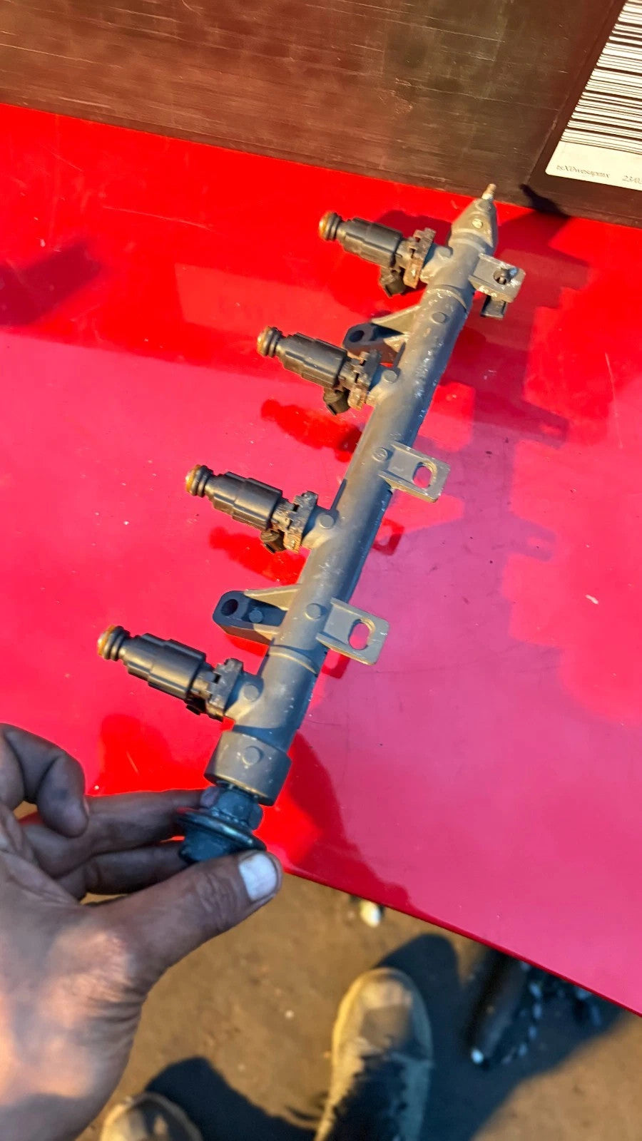 HYUNDAI COUPE 2008 FUEL INJECTOR RAIL